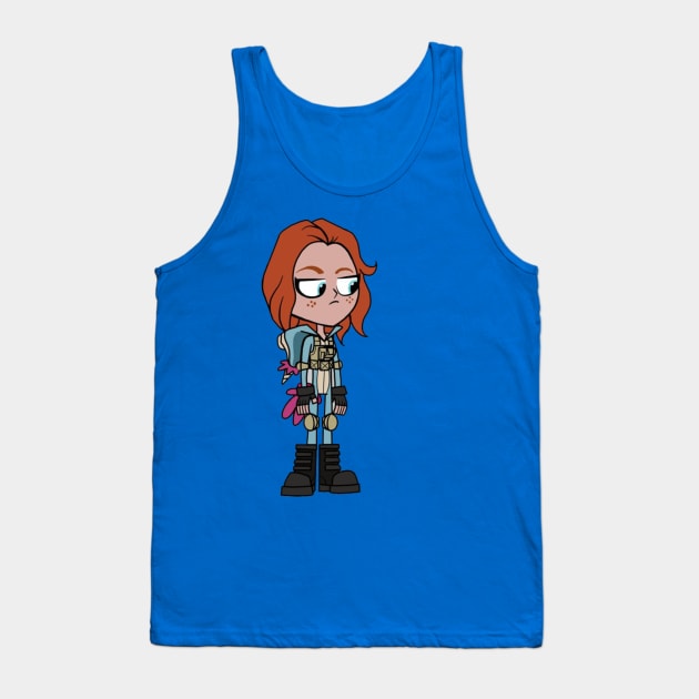 Teen Titan Regina Unhooded Tank Top by RAGS